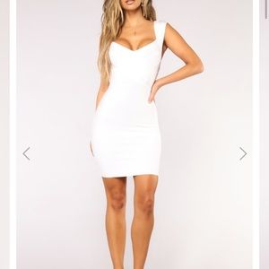 White Bandage Dress